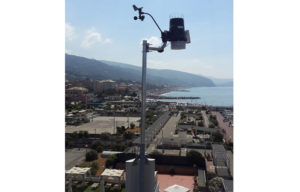 Neo arrivata (Luglio) attiva sulla torre del Porto di Lavagna la nuova Davis Vantage Pro 2 ottimamente esposta ai 4 venti